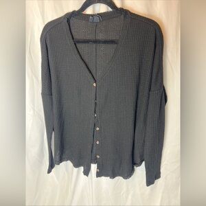 Urban Outfitters Black Textured Sweater